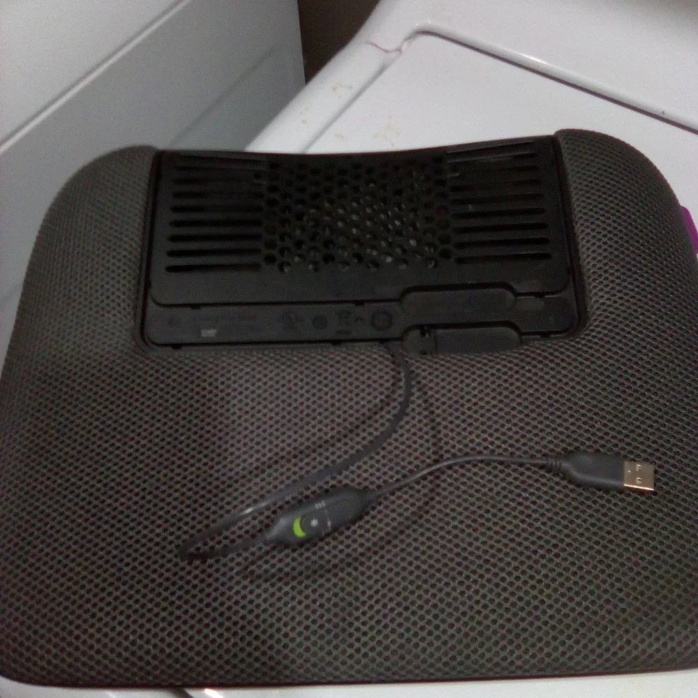 Logitech Black Laptop Cooling Pad